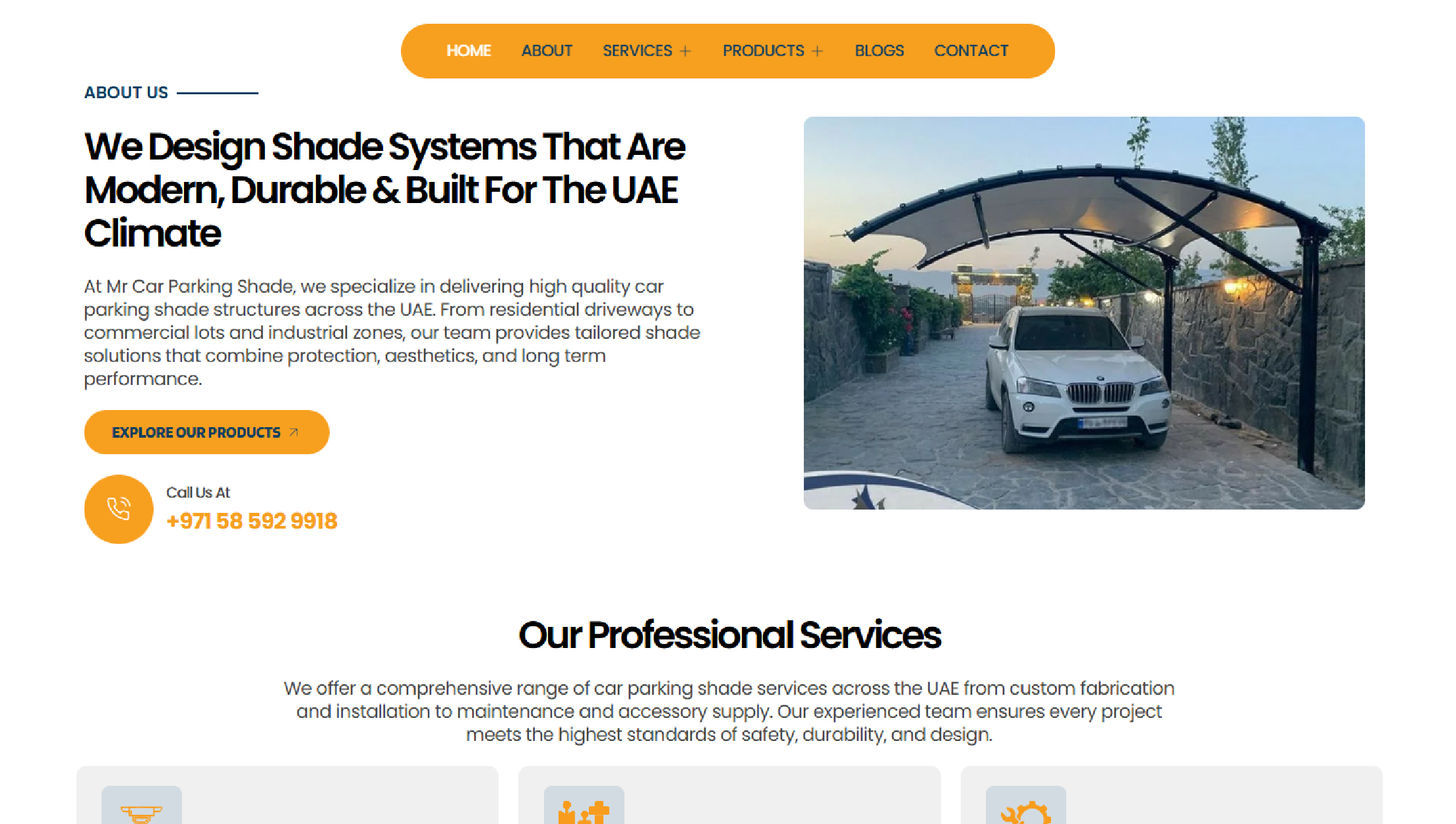 Mr Car Parking Shade Image 1